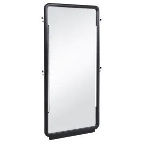 Coaster Fine Furniture 222498 Leandro - 76" Full Length Floor Mirror - Burnished Black